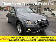 Audi Q5 2.0(A) TFSI Quattro S Line PANORAMIC ROOF PADDLE SHIFT POWER BOOT