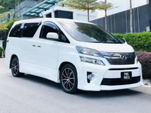 2012 Toyota Vellfire 2.4 Z G Edition (A)