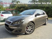 Peugeot 308 Turbo 1.6 THP UnlimitedMileage UnderWarranty LikeNEW (FSR)