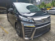 2018 Toyota Vellfire 2.5 Base Spec MPV