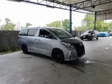 2013/18 Toyota Alphard 2.4 G 240X MPV 8 SEATER NEW FACELIFT