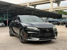 2024 Lexus RX 350 2.4 F Sport SUV - RED HALF LEATHER SEAT, 2ND ROW POWER SEAT, PANORAMIC ROOF