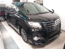2016 Toyota Alphard 2.5 G SC SUNROOF ALPINE ROOF TV UNREG16