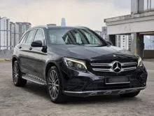 2018 Mercedes-Benz GLC250 2.0 4MATIC AMG Line SUV Moonroof Black Nanpa Leather Seat 4Matic 9 Speed Gear AMG 20 Inch Rim