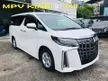 Used 2019 Toyota Alphard 2.5 MPV OKU (WELCAB / Wheelchair) 5A ( FREE SERVICE / 5 YEAR WARRANTY / COATING / POLISH ) 700UNITS CLEAR STOCK OFFER NOW - Cars for sale