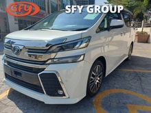 2017 Toyota Vellfire 2.5 Z G Edition MPV