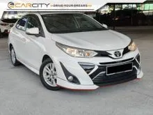 2019 Toyota Vios 1.5 E Sedan WARRANTY 360 CAMERA PUSH START KEYLESS ENTRY FRONT FOG LAMPS LED DAYLIGHTS