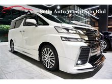 2015 Toyota Vellfire 3.5 ZA G Edition MPV HIGH SPEC - H/THEATRE - JBL SYSTEM