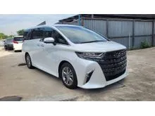 2024 Toyota Alphard 2.5 Z 7-Seater MPV Sunroof Side Step Roof Monitor 360 Camera PCS LDA DIM BSM PB Unreg