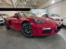 2018 Porsche 718 2.0 Boxster Convertible Soft Top Unregistered Pre Order