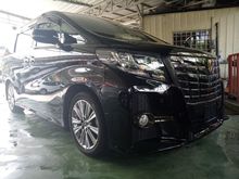 2017 Toyota Alphard 2.5 G S C Package MPV (FIRST COME FIRST SERVE)(NO MORE GST)(MANY FREE GIFT)(MANY UNIT TO CHOOSE)(LOCAL AP)2017