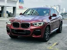 2020 BMW X4 2.0 xDrive30i M Sport SUV 1 Dato Owner Well Maintain FUll Service Auto Bavaria Low Downpayment 