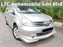 (BeloW 3.5 Interest)Nissan Grand Livina 1.8 CVTC MPV Facelift Tiptop 1owner high spec car Full Loan