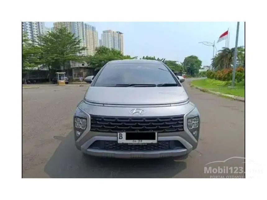 Jual Mobil Hyundai Stargazer 2022 Prime 1.5 di Jawa Barat Automatic Wagon Abu