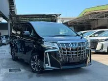 2022 Toyota Alphard 2.5 SC Package MPV SR DIM BSM EMS UNREG SPARE TYRE