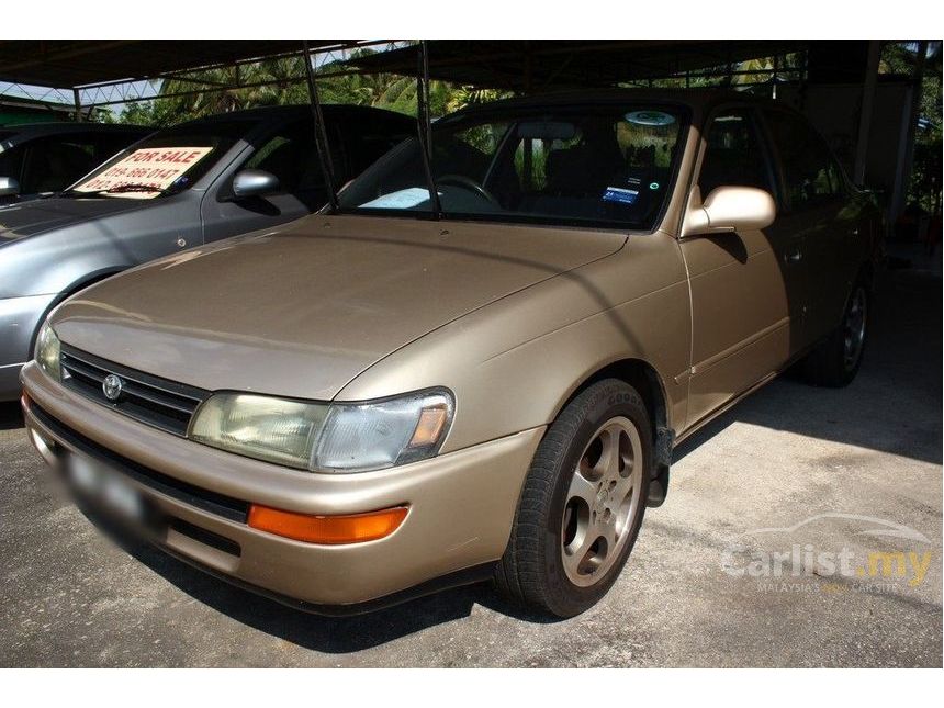 corolla 1996 specifications