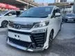 Recon 2019 Toyota Vellfire 2.5 ZG SUNROOF (PROMOTION PRICE) PILOT SEATS ,PRE CRASH,PILOT SEATS ,REAR CAMERA ,REAR CAMERA UNREG