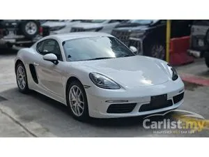 2022 Porsche 718 2.0 Cayman Coupe