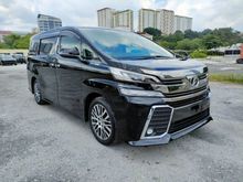 2016 Toyota Vellfire 2.5 ZG LOW MILEAGE 19000KM ONLY LIKE NEW CAR UNREg16