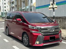 2015 Toyota Vellfire 2.5 ZA MPV