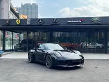 2022 Porsche 911 3.0 Carrera S PDLS,Sport Design Package,Bose,PDCC,Rear Axle Steering,Sport Chrono,Sport Exhaust,RS Spyder Rim,992, 992,992.1, 992.1
