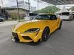Recon Toyota GR Supra 3.0 RZ / 7k Mil Only / Grade 4.5A CONDITION / JBL / Carbon Kit