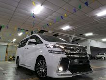 2017 Toyota Vellfire 2.5 Z G Edition MPV