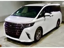 2024 Toyota Alphard 2.5 Z DIM BSM HUD SUNROOF AUTO PARKING ROOF MONITOR 11K+KM ONLY JAPAN UNREG INCOMING STOCK
