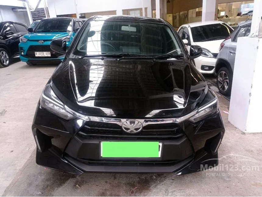 Jual Mobil Toyota Agya 2023 G 1.2 di Banten Manual Hatchback Hitam Rp 146.000.000