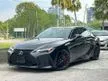 Recon [GRADE 5A, 14K KM] 2021 Lexus IS300 2.0 F