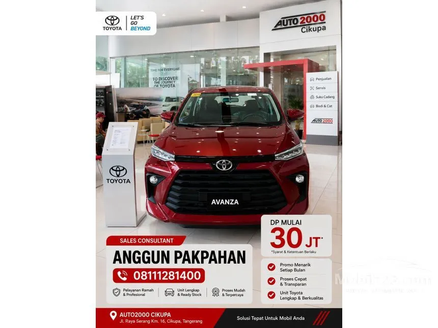 2026 Toyota Avanza G MPV