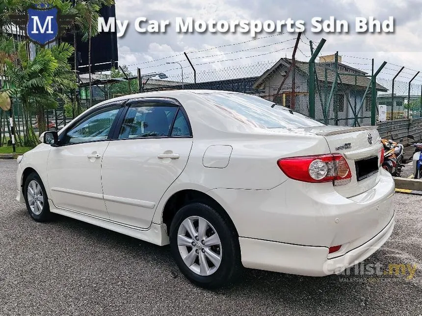 2012 Toyota Corolla Altis E Sedan