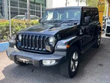 2021 Jeep Wrangler 2.0 Unlimited Sahara SUV RECON UNREG JPN SPEC**NO HIDDEN CHARGE LOW MILAGE RAYA PROMOTION READY STOCK**FREE WARRANTY FREE SERVICES