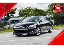 2013 Toyota Corolla Altis 2.0 V Full Spec TRD BodyKit Paddle Shift DVD Player Reverse Camera Electric Leather Seat 1Owner TipTop Condition Low Mileage