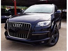 2013 Audi Q7 3.0 TDI Quattro S Line SUV OCTOBER BIG SALE PANORAMIC ROOF SIDE STEP FRONT AND BACK CAMERA