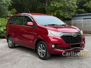2016 Toyota Avanza 1.5 G MPV