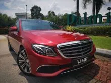 35000km 2016 Mercedes-Benz E250 2.0 Exclusive Sedan