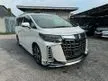 Recon 2020 Toyota Alphard 2.5 SC BODYKIT/ SUNROOF/ ROOFMONITOR/ PILOT SEAT