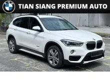 2017 BMW X1 2.0 sDrive20i Sport Line (A) BMW PREMIUM SELECTION