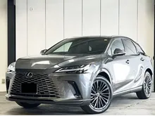 READY IMPORT 2024 Lexus RX 350 2.4 Luxury SUV with Greay Colour, Brown Interior, Panaromic Sunroof, Rear Power Seat - INCOMING STOCK