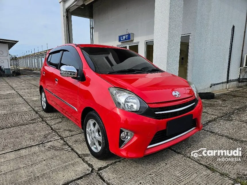 Jual Mobil Toyota Agya 2016 G 1.0 di DKI Jakarta Automatic Hatchback Merah Rp 89.000.000
