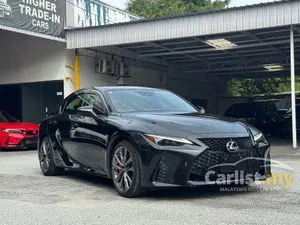 2021 Lexus IS 300 2.0 F Sport Sedan SUNROOF BSM 360 CAMERA ORANGE CALIPER