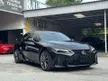 2021 Lexus IS 300 2.0 F Sport Sedan SUNROOF BSM 360 CAMERA ORANGE CALIPER