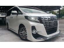 2017 Toyota Alphard 2.5 G S C NO MORE GST ALPINE SCREEN SUNROOF & MODELLISTA KIT