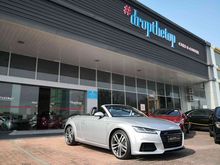2016 Audi TT Roadster 2.0 TFSI S-Line Quattro- Unregistered