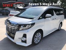 2015 Toyota Alphard 2.5 S Raya Offer Lowest Price In Market