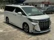 Recon 2021 FULL SPEC SUNROOF MODELLISTA BODYKIT JBL 360CAM BSM 3LED APPLE CAR PLAY AUTO PARKING PRE CRASH Toyota Alphard 2.5 SC G S C Package UNREG