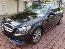 2015 UNREG MERCEDES BENZ C180 1.6 A TURBO AMG HUD P BOOT JAPAN SPEC LEATHER SEAT NO GST NO SST