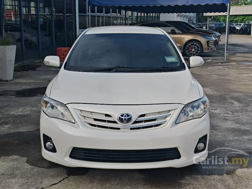 2011 Toyota Corolla Altis G Sedan