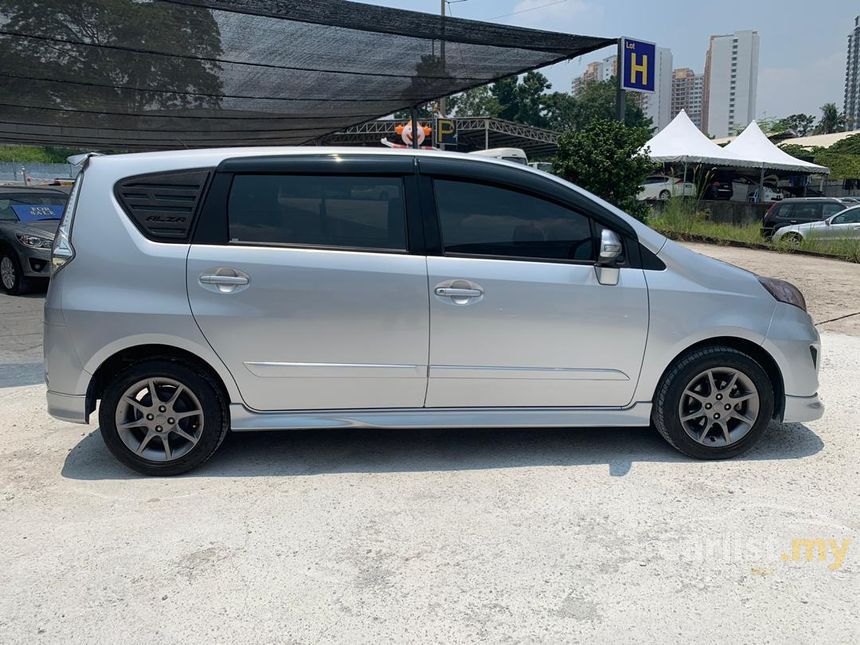 Perodua Alza 2015 Advance 1.5 in Kuala Lumpur Automatic MPV Silver for